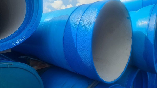 Ductile iron pipes